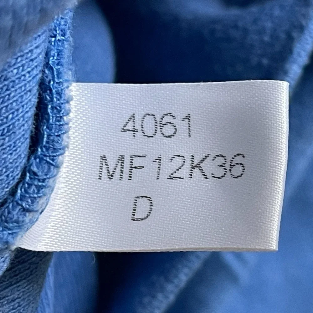Peter Millar Pullover Mens XL MF12K36 Blue Quarter Zip Cotton EUC